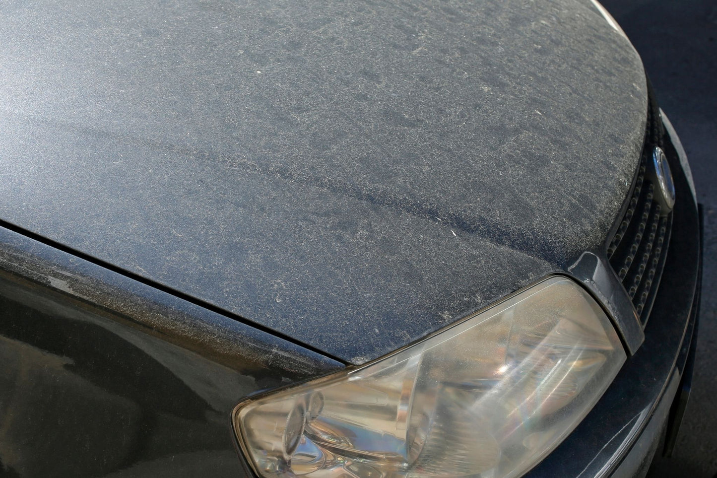 Pollen on car