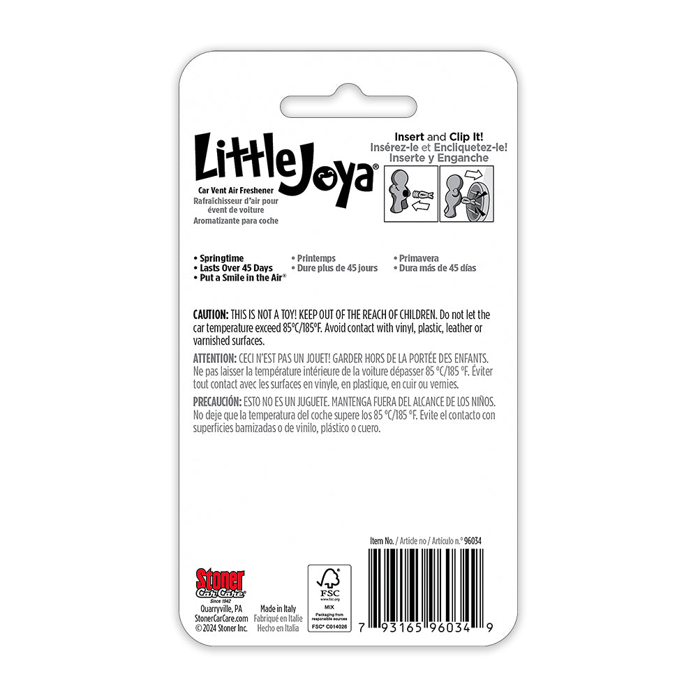 
                  
                    Little Joya Car Air Freshener (Springtime)
                  
                