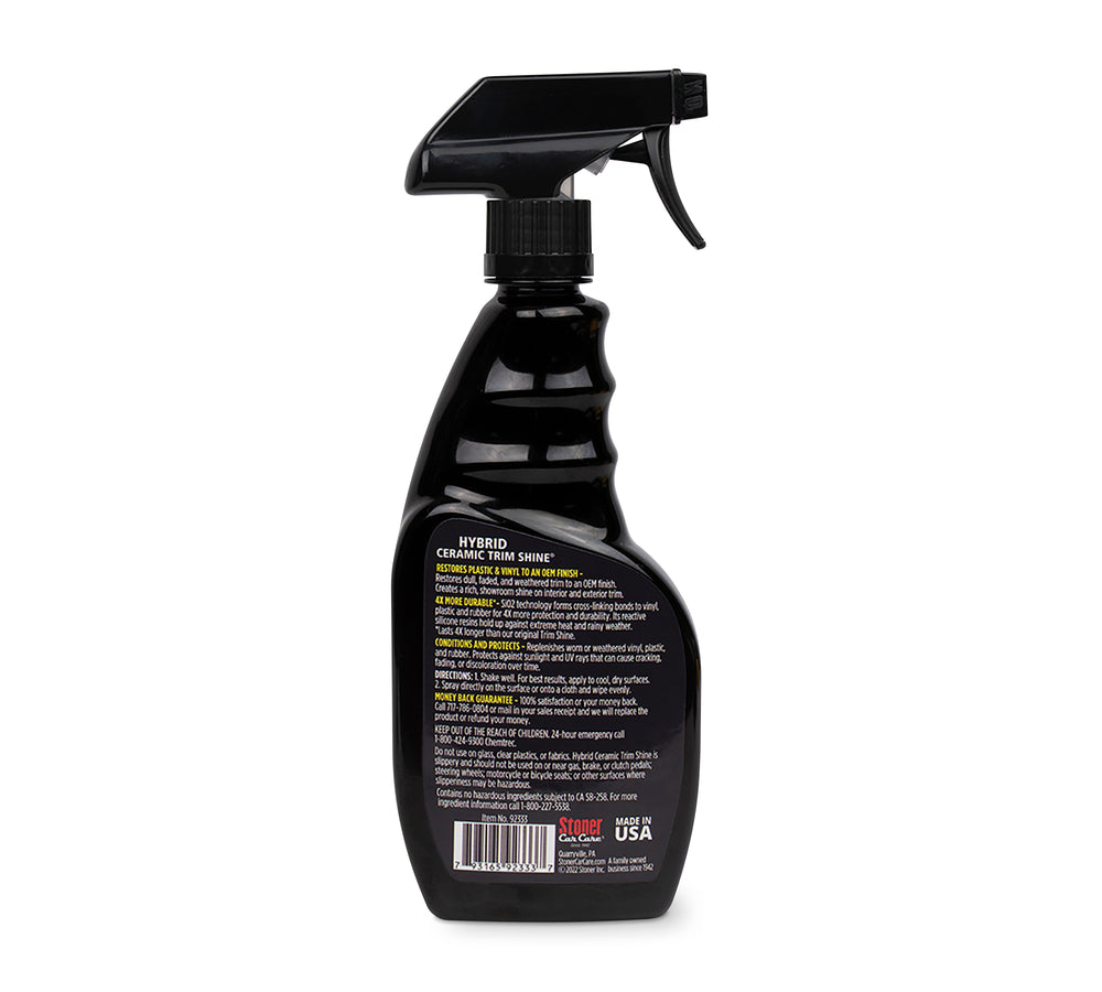 
                  
                    Stoner Hybrid Ceramic Trim Shine 16oz Back Details
                  
                